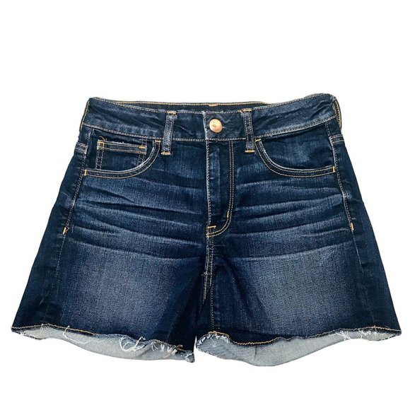 American Eagle Pants - American Eagle "High Rise Shortie" Jean Shorts